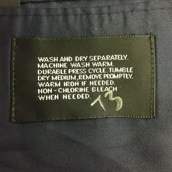 Reed St James Suit Jacket Blazer Sports Coat Mens 44R Navy Blue 2 Button 5 Pocke - Picture 10 of 12